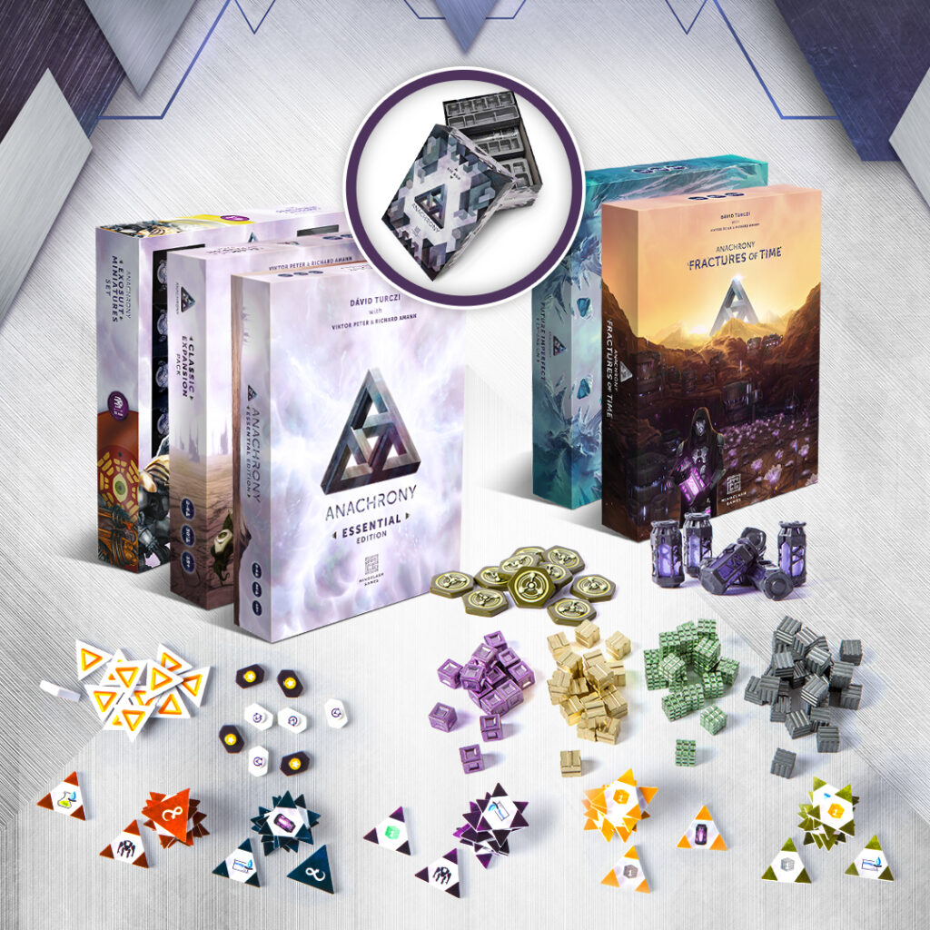MINDCLASH Anachrony - Pacchetto Espansione Classic, 3 Moduli Per Essential Edition, Dai 15 Anni, 2-4 Giocatori